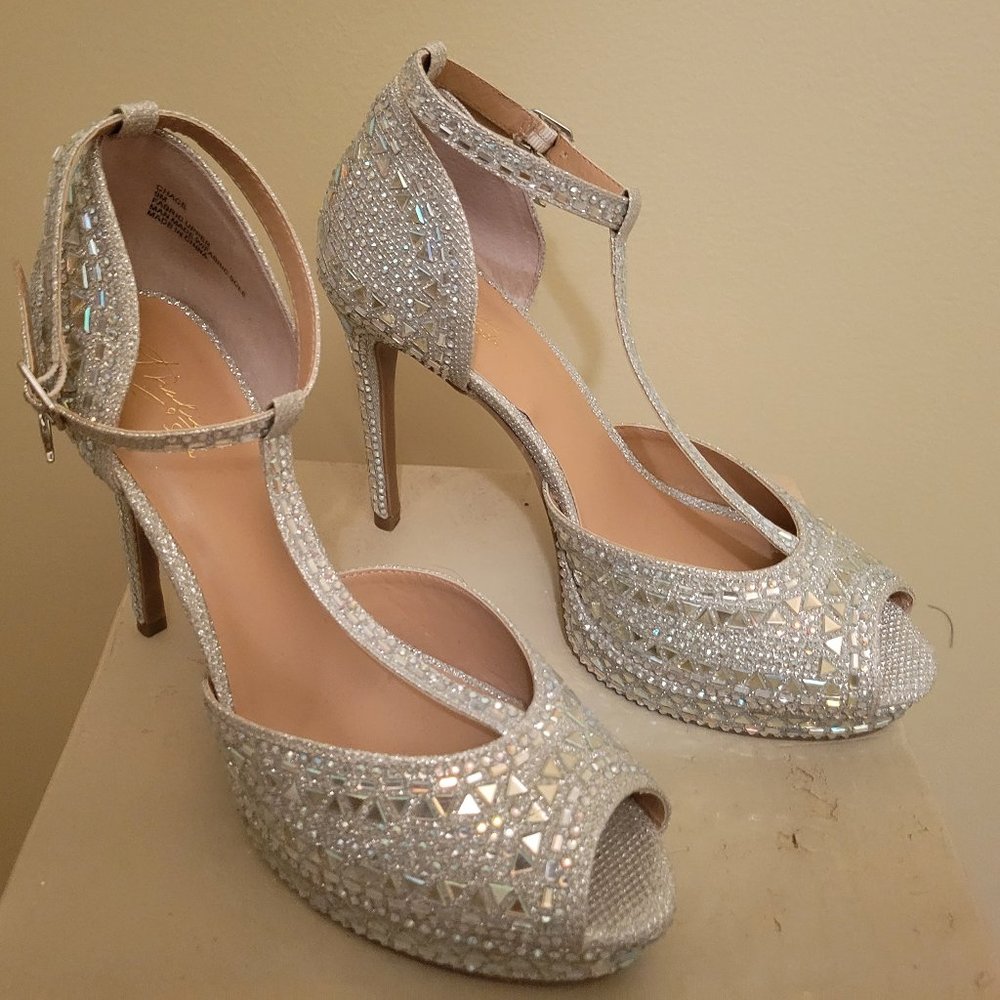 COPY - Women's Chace Embellished Platform Pumps